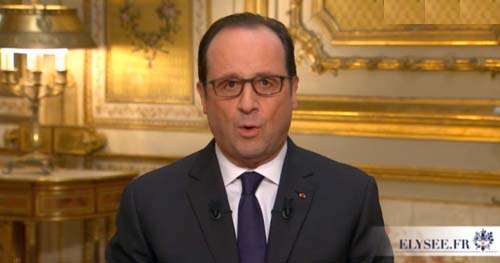 Les vœux de Hollande qui incrimine les français responsables d’un pays en décomposition